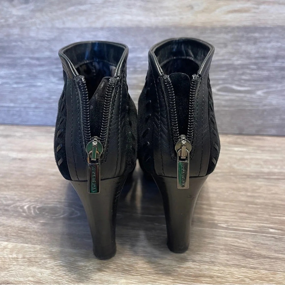 Aquatalia Marvin K Riley Suede Waterproof Ankle Heeled Boots Size 7.5 - Picture 7 of 16